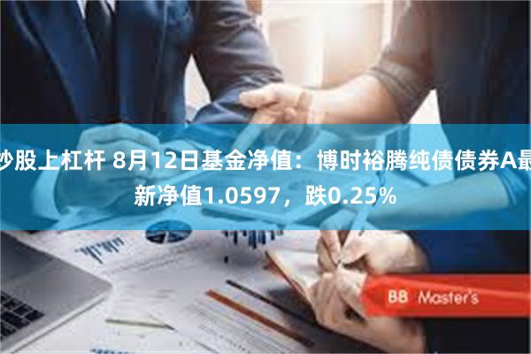 炒股上杠杆 8月12日基金净值：博时裕腾纯债债券A最新净值1.0597，跌0.25%