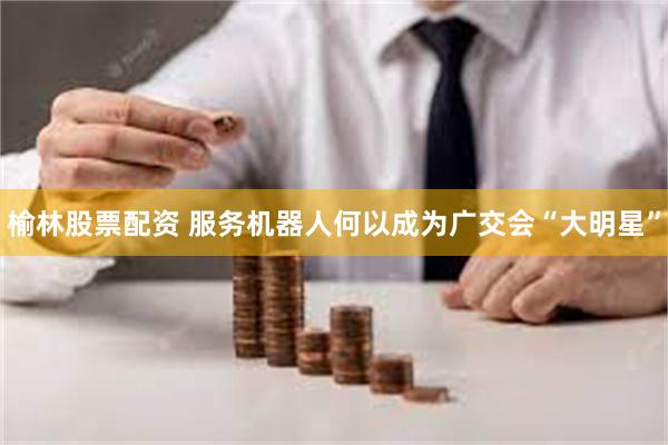 榆林股票配资 服务机器人何以成为广交会“大明星”