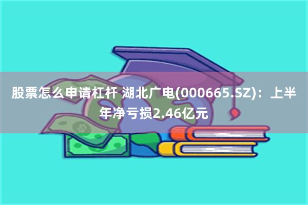 股票怎么申请杠杆 湖北广电(000665.SZ)：上半年净亏损2.46亿元